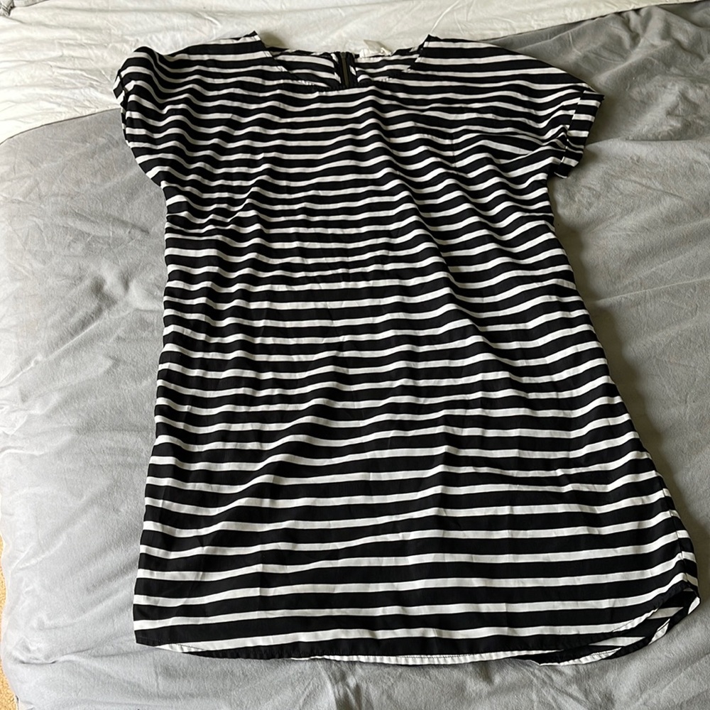 [caslon] striped tunic size small